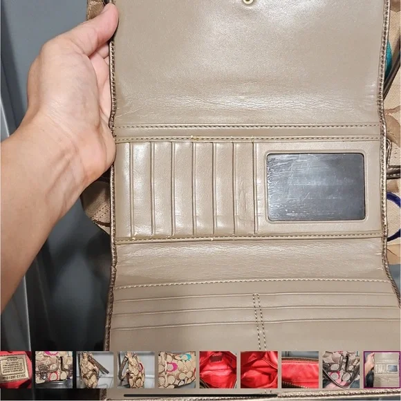 Coach Poppy comes with a wallet limited edition